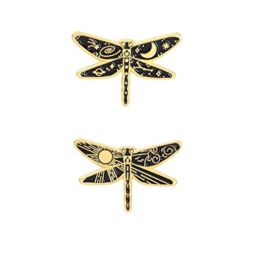 Garneck 2 STÜCK Cartoon Dragonfly Brosche Kreative und Mond Designs Anstecknadel für Kleidung Taschen Schals Lustige und Hochwertige Broschen für Frauen und Mädchen Garneck 2 STÜCK Cartoon Dragonfly Brosche Kreative und Mond Designs Anstecknadel für Kleidung Taschen Schals Lustige und Hochwertige Broschen für Frauen und Mädchen von Garneck