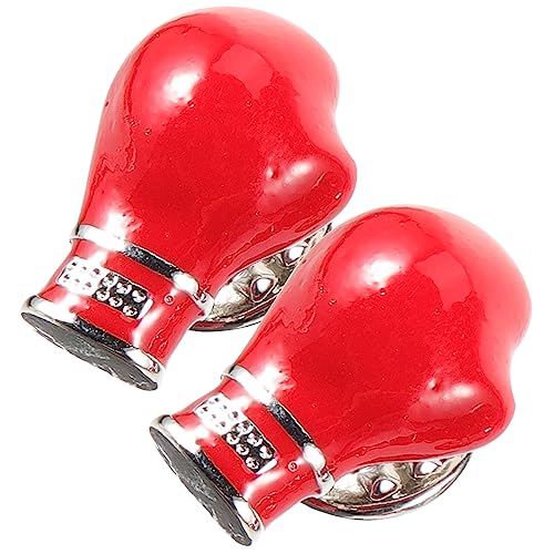 Garneck 2 Stück Broschen Dekorative Anstecknadeln für Männer Sportliche Modemarke Stilvolle Badges für Kleidung und Accessoires von Garneck