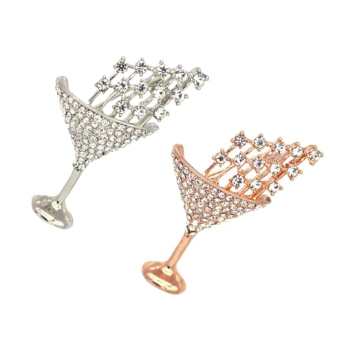 Garneck 2 Stück Cocktailglas Broschen Schmuck Kreative Anstecker Party Geschenk Accessoire für Kleidung Taschen Pullover Hüte Farben Zufällig Zufällige Farbe Zufällige Farbe Garneck 2 Stück Cocktailglas Broschen Schmuck Kreative Anstecker Party Geschenk Accessoire für Kleidung Taschen Pullover Hüte Farben Zufällig Zufällige Farbe Zufällige Farbe von Garneck