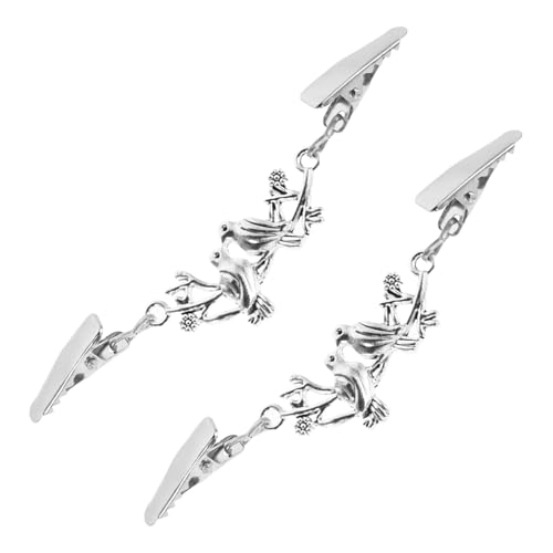 Garneck 2 Stück Dekorative Cardigan Clips Robustem Vielseitige Broschen für Damen mit Süßem Tiermotiv Sicherer Halteclip gegen Verrutschen Eleganter Schalverschluss für Strickjacken von Garneck