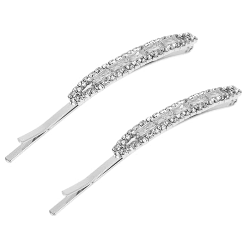 Garneck 2 Stück Glitzernde Strass Haarspangen für Frauen Funkelnde Haarclips für Hochzeiten Brautjungfern und Stilvolle Frisuren Haarschmuck für von Garneck