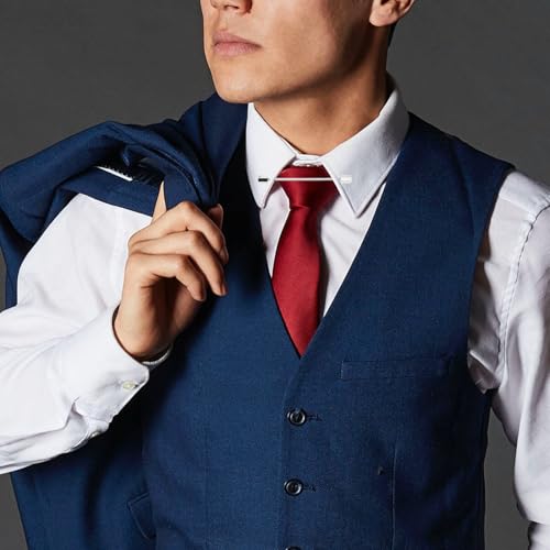 Garneck 2 Stück Herren Kragennadeln aus Langlebiger Legierung Leichte Hemd kragenstifte für Business Hochzeit und Freizeit Stabiler Kragenhalter zur Modischen Hemddekoration von Garneck