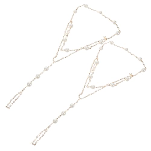 Garneck 2 Stück Leichte Quaste Fußkette für Sommer Sandalen Damen Strand Accessoires für Einen Stilvollen Urlaub Garneck 2 Stück Leichte Quaste Fußkette für Sommer Sandalen Damen Strand Accessoires für Einen Stilvollen Urlaub von Garneck