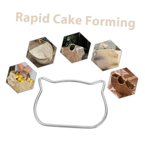 Garneck 2 Stück Metall Taschengriffe Ersatz Katzenkopf Form Strapazierfähig Robust für DIY Handtaschen Henkeltaschen Einkaufstüten Zubehör Tragegriff Einkaufstasche Metallgriff Garneck 2 Stück Metall Taschengriffe Ersatz Katzenkopf Form Strapazierfähig Robust für DIY Handtaschen Henkeltaschen Einkaufstüten Zubehör Tragegriff Einkaufstasche Metallgriff von Garneck