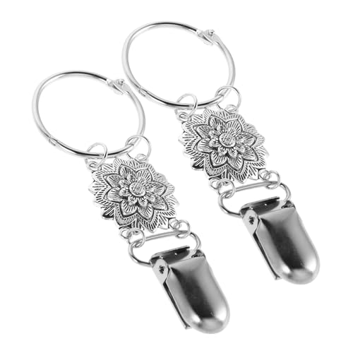 Garneck 2 Stück Multifunktionaler Hutclip Reiseclip Weichem Material für Formschutz Vielseitiger Halter für Hüte Handtücher Schals Geeignet für Rucksack Gepäck Outdoor Accessoires für von Garneck