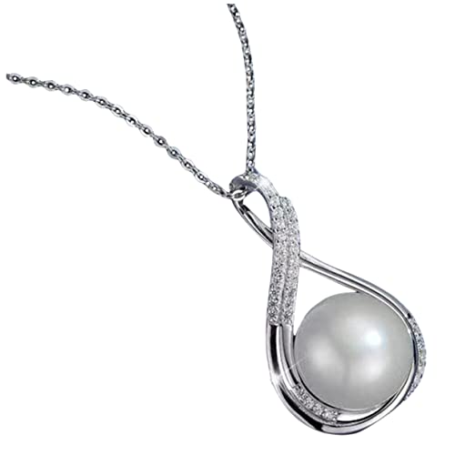 Garneck 2 Stück Perlenkette Damen Teiliges Geometrische Clavicle Halskette mit Anhänger und Elegant für Hochzeit und Alltag Leicht und Hautfreundlich Passend zu Jedem Outfit von Garneck