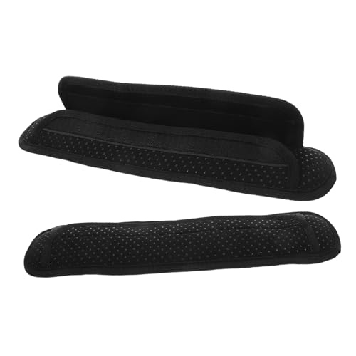 Garneck 2 Stück Rucksack Schultergurt Ersatz Für Rucksäcke Sport Rucksackgurte Ersatz Taschengurte Messenger Universal Schulterpolster Neopren Schwarz von Garneck