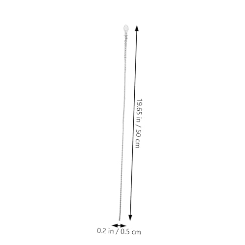 Garneck 2 Stück Teiliges Haarschmuck Schlangenform Silberfarbene Haarklammern mit Funkelnden Strasssteinen Langlebige Haarspangen für Damen Eleganter Haarschmuck für Partys und Alltag von Garneck