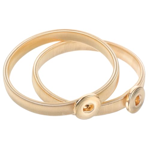 Garneck 2 Stück Teiliges Herren Armring aus Elastischem Metall Verstellbare Hemdsärmelhalter zur Sicherung Langer Ärmel Rostfrei und Langlebig für Arbeit und Stilvolles Outfit von Garneck