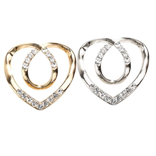 Garneck 2 Stück Teiliges Schalring und T Shirt Clip aus Schnalle für Damen Multifunktionaler Wickelhalter Kratzfreie Oberfläche Robust und Stilvoll für Cardigan Kleid und Schal von Garneck