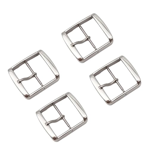 Garneck 2 Stück Uhrenverschluss Langlebige Uhrband Schnalle für Damen Herren Kompatibel mit Leder Silikon und Elektronikarmbändern Einfache Robustes Watch Band Zubehör von Garneck