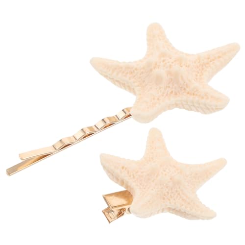 Garneck 2 Stück Vintage Haarklammer mit Stern Design Retro Haarspangen für Damen Vielseitig Einsetzbare Clips für und Seitliches Haar Robuste für Kostüme und Alltag von Garneck