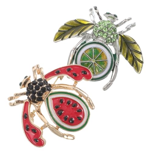 Garneck 2 Stücke Wassermelon und Zitronen Förmige Strass Anstecknadeln für Männer und Frauen Vielseitige Dekoration für Jacken Taschen und Freizeit Outfits Garneck 2 Stücke Wassermelon und Zitronen Förmige Strass Anstecknadeln für Männer und Frauen Vielseitige Dekoration für Jacken Taschen und Freizeit Outfits von Garneck