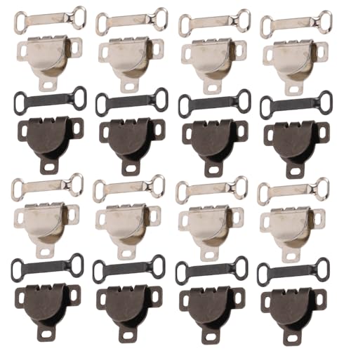 Garneck 20 Satz Metall Hosenhaken Teilig Unsichtbare Hosenverschluss Clips Strapazierfähige Kleiderhaken für Anzughosen Röcke Vielseitige Taillenverschlusseinlagen Robuste von Garneck