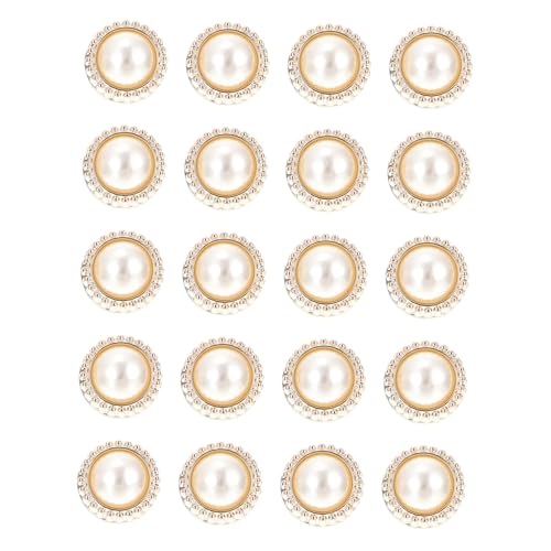 Garneck 20 Stück Sicherheitsbroschen aus Legiertem Material mit Perlen design Dekorative Anstecknadeln für Kleidung und Schals Modische Brustnadeln zum Befestigen Langlebige von Garneck