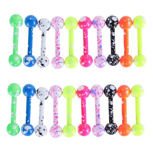 Garneck 20 Stück Teiliges Ohrstecker aus Kreative Dumbbell Form Farblich Gemischt Glatte Oberfläche Komfortabel Ohrschmuck für Damen Vielseitig Kombinierbar Langlebig Garneck 20 Stück Teiliges Ohrstecker aus Kreative Dumbbell Form Farblich Gemischt Glatte Oberfläche Komfortabel Ohrschmuck für Damen Vielseitig Kombinierbar Langlebig von Garneck