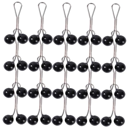 Garneck 24 Stück Teiliges Perlen Schalclip Verschleißfester Hijab Klammer Multifunktional Modischer Halstuch und Kopftuch Clip für Damen Leichter Schmuck für Alltag und Festliche Anlässe von Garneck