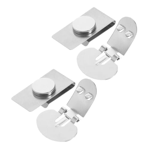 Garneck 2paare Krawattenklammer Aus Unsichtbarer Magnetischer Verschluss Für Kragen Krawattenhalter-clips Magnetische Anstecknadel Für Business Und Hochzeit von Garneck