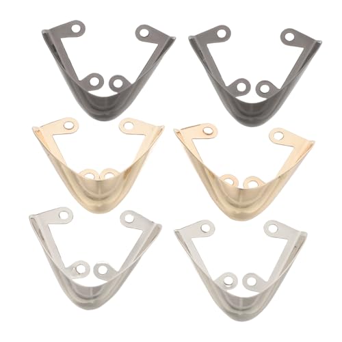 Garneck 3 Paare Hochwertige Schuhspitzen Schutzkappen Metall High Heel Schutz für und Einfach Anzubringen für Damen und Herren Schützt vor Abnutzung und Verleiht Ihrem Schuhen Einen von Garneck