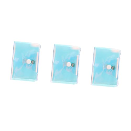 Garneck 3 Stück Holographische Transparente Kartentasche mit Fächern Multifunktionaler Organizer Einsatz für Handtaschen Modischer Kreditkartenhalter für Reisen und Alltag von Garneck
