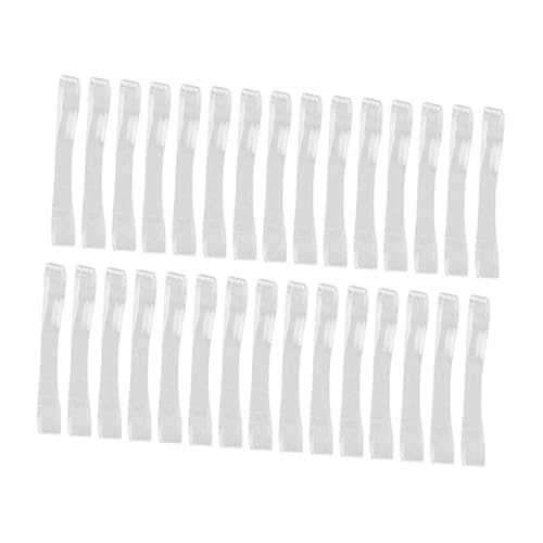 Garneck 30 Stück Teiliges Elastische High Heel Riemen aus Premium gel Rutschfeste Transparente Schuhbänder für Damen Langlebig Bequem Verstellbar Passend für Verschiedene Schuhgrößen von Garneck