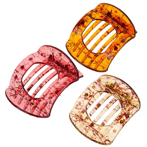 Garneck 3 Stück Haarklammern mit Innenzähnen Stylische Haarklammer für Dickes Haar Haarschmuck für Frauen für Alltag und Besondere Anlässe von Garneck