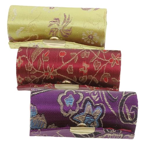 Garneck 3er-Set Lippenstiftetui Mit Spiegel – Elegante Lippenstifthalter-Tasche Für Frauen Perfekter Organizer Für Kosmetik Ideal Für Unterwegs Und Als Schminkzubehör Garneck 3er-Set Lippenstiftetui Mit Spiegel – Elegante Lippenstifthalter-Tasche Für Frauen Perfekter Organizer Für Kosmetik Ideal Für Unterwegs Und Als Schminkzubehör von Garneck