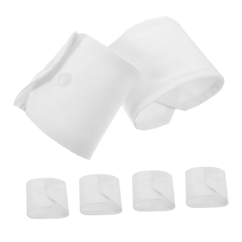 Garneck 3paare Armmanschetten Für Damen Abnehmbar Und Dekorativ Geeignet Für Blusen Pullover Und Mäntel Weiße Manschetten Für Handgelenke von Garneck