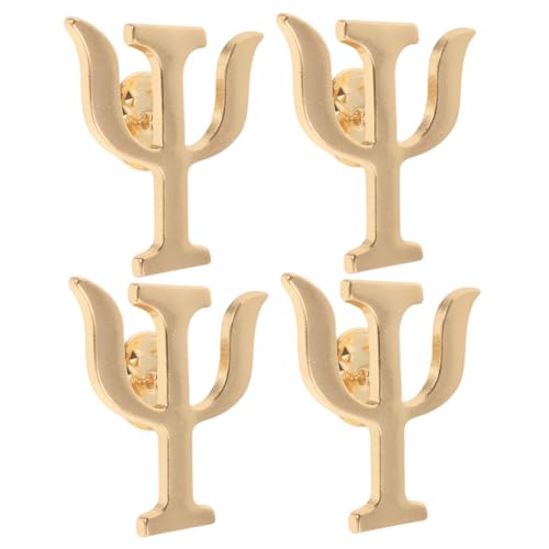 Garneck 4 Stück Psychiater-brosche Revers-abzeichen Symbolbrosche Muttertags-pins Abzeichen Brosche Retro-broschenclips Stifte Für Taschen Bruststift Broschen Für Kleidung Legierung Golden Garneck 4 Stück Psychiater-brosche Revers-abzeichen Symbolbrosche Muttertags-pins Abzeichen Brosche Retro-broschenclips Stifte Für Taschen Bruststift Broschen Für Kleidung Legierung Golden von Garneck