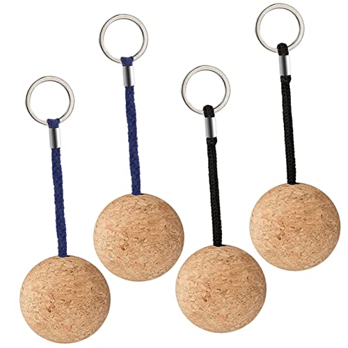 Garneck 4 Stück Schwimmender Schlüsselanhänger Mit Korkkugel Für Boots Und Wassersport 50mm Blau Und Schwarz Leicht Und Schwimmfähig Für Angeln Segeln Und Kajakfahren Garneck 4 Stück Schwimmender Schlüsselanhänger Mit Korkkugel Für Boots Und Wassersport 50mm Blau Und Schwarz Leicht Und Schwimmfähig Für Angeln Segeln Und Kajakfahren von Garneck
