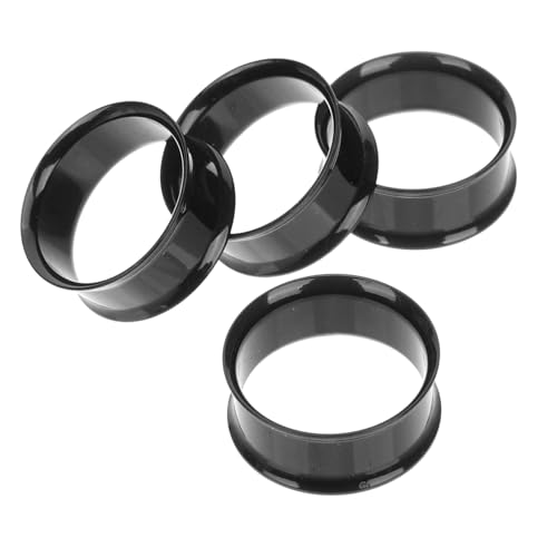 Garneck 4 Stück Teiliges Ohr expander Hochwertigem Kunststoff Hautfreundlich und Schmerzreduzierend Komfortabel für Ganztägiges Tragen Geeignet für Männer und Frauen zum Sicheren von Garneck