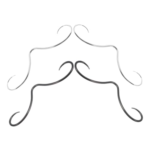 Garneck 4 Stück Verstellbares Septum Piercing aus mit Realistischem Schnurrbart Design Leichter Nasenring für Damen und Herren Modischer Nasenschmuck für Alltag und Besondere Anlässe Garneck 4 Stück Verstellbares Septum Piercing aus mit Realistischem Schnurrbart Design Leichter Nasenring für Damen und Herren Modischer Nasenschmuck für Alltag und Besondere Anlässe von Garneck