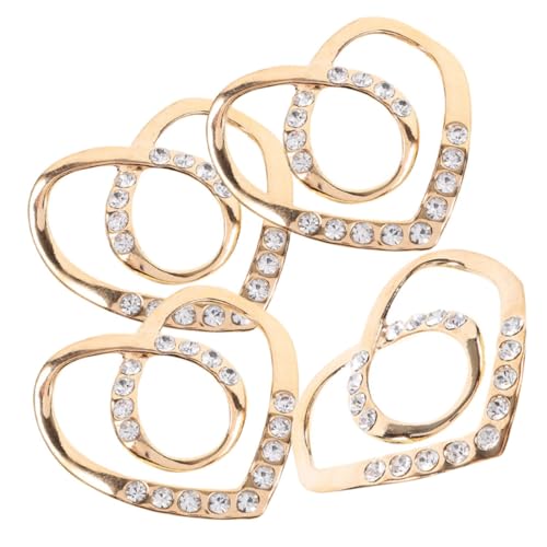 Garneck 4stücke Schalschnallenringe Für Damen Anti-rutsch-klemmen Aus Zinklegierung Schmuck-klips Mit Strass Für Sommer-kleidung Tops Und Shirts Garneck 4stücke Schalschnallenringe Für Damen Anti-rutsch-klemmen Aus Zinklegierung Schmuck-klips Mit Strass Für Sommer-kleidung Tops Und Shirts von Garneck
