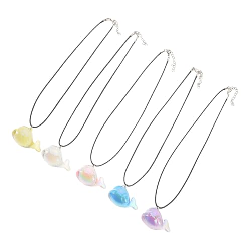 Garneck 5 Stück Kindersicheres Schmuckset mit Maritimem Design für Strandpartys Geburtstagsgeschenke und Kreative Bastelprojekte von Garneck