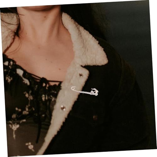 Garneck 5stücke Schmuck Und Perlen Anstecknadel Für Frauen Dekorative Sicherheitsnadel Für Jacken Und Blusen Goldener Verschlussnadel Mit Edlem Stil von Garneck