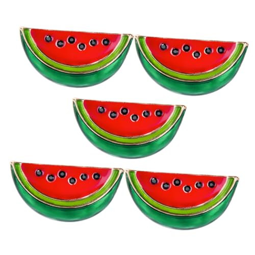 Garneck 5 Stück Wassermelonen broschen aus Legierung Modische Anstecknadeln für Damen Dekorative Kleid Cardigan clips Vielseitig für Mantel Schal Pullover Einfach zu Befestigen Garneck 5 Stück Wassermelonen broschen aus Legierung Modische Anstecknadeln für Damen Dekorative Kleid Cardigan clips Vielseitig für Mantel Schal Pullover Einfach zu Befestigen von Garneck