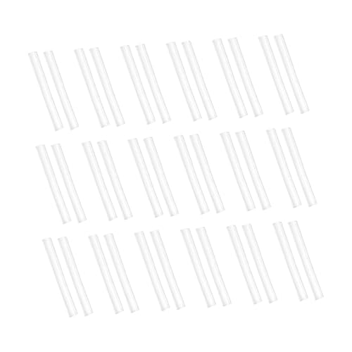 Garneck 50 Paare Weiche Silikon Ohrstecker Schutzhülsen Flexible Anti allergie Ohrstecker Schutzkappen Transparent Langlebig und Einfach zu Verwenden für Damen und Mädchen von Garneck