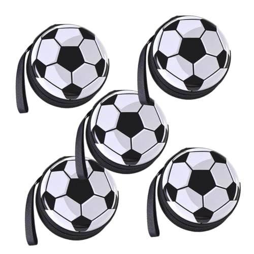 Garneck 5Stücke Fußball Geldbörsen Kreative Fußball Aufbewahrungsbox Multifunktionale Münztüten Für Snacks Und Kleingeld Und Tragbar Für Outdoor Aktivitäten Garneck 5Stücke Fußball Geldbörsen Kreative Fußball Aufbewahrungsbox Multifunktionale Münztüten Für Snacks Und Kleingeld Und Tragbar Für Outdoor Aktivitäten von Garneck