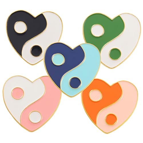 Garneck 5stücke Cartoon-brosche Emaille-anstecker Für Damen Mantelbrosche Anstecker-schmuck Dekorative Broschen Schmuck-brosche Broschen Für Damen Broschennadel Kleidung Zubehör von Garneck