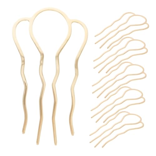 Garneck Antike Haarnadeln 6 Stück Für Frauen Selbstgemacht Haarnadel Zubehör 4-zahn Metall Haarnadeln Kopfschmuck Für Han Kleidung Vintage Haaraccessoires Für Hochzeiten Und Anlässe von Garneck