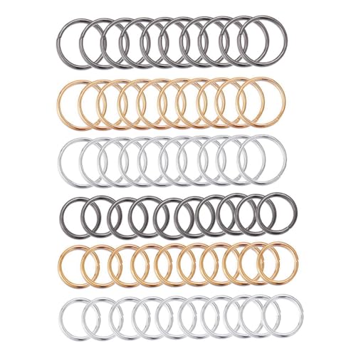 Garneck 60 Stück Teiliges Nasenclip aus Metall Glatte Oberfläche Modischer Unisex Nasenring Komfortabel Vielseitig Tragbar Geeignet als Täglicher Schmuck für Damen und Herren von Garneck