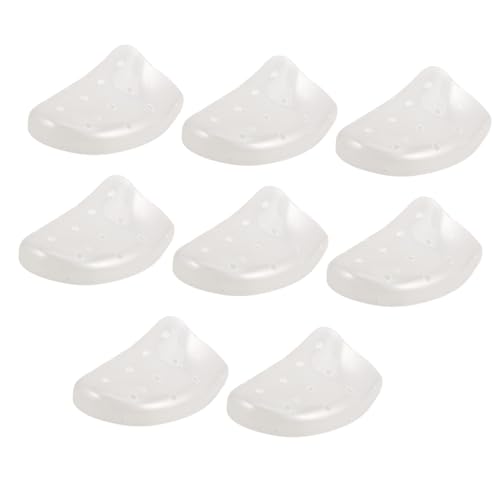 Garneck 8 Paare Schuhspanner aus Transparentem PP Kunststoff Langlebige Schuhformer für Herren und Damen Schützende Schuhdehner mit faltenfreier Zuverlässige Schuhpflege von Garneck