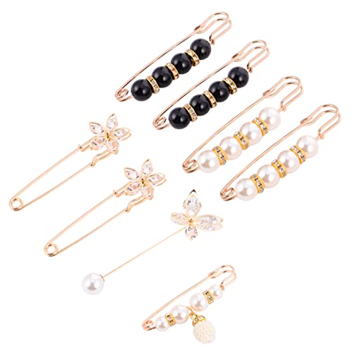 Garneck 8 Stück Teiliges Verstellbares Brooch Waist Retractable Pin Modifikation für Rock und Hosenbund für Hochzeiten Partys und Alltag Leicht und Tragbar im Design von Garneck
