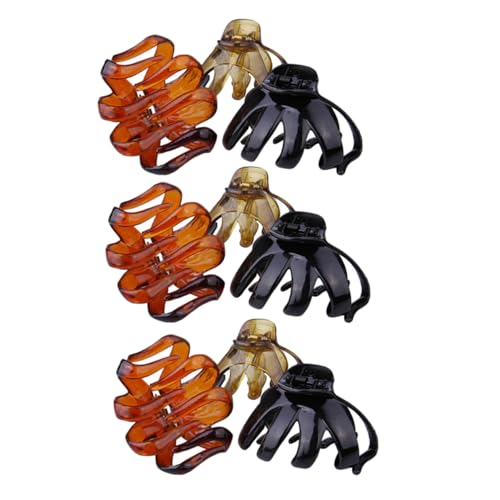 Garneck 9stücke Oktopus-haarklammer Kunststoff Oktopus Haarkralle Frauen Haarschmuck Oktopus Haarnadel Und Praktisch Starke Krallenzähne Gute Zähigkeit Eleganter Look von Garneck