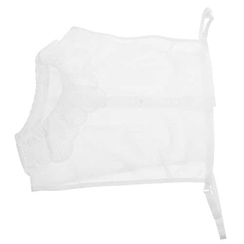 Garneck Abnehmbare Fake Kragen Damen Halbkragen aus Weichem Material Modisch Vielseitig Passend zu Casual Outfits Praktisch Dekorativ für Büro und Alltag von Garneck