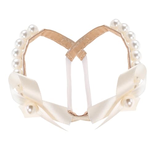 Garneck Abnehmbare High Heels Schuhriemen Damen mit Perlenverzierung Anti locker Fixierband für Sicheren Halt Komfortabel Installation Strapazierfähige Schuhbänder für Damenabsätze von Garneck