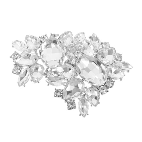 Garneck Abnehmbare Strass Schuhclips Leichte Dekorative Schuhschnallen für Damen Vielseitige Hochzeits und Party Accessoires Passend für High Heels und Sandalen von Garneck