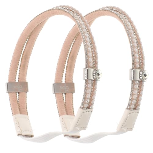 Garneck Anti rutsch High Heel Straps für Damen Verstellbare Schuhriemen mit Strassverzierung Stabilisierende Fersengriffe für Hohen Komfort und Sicheren Halt bei Tanz und Alltag von Garneck