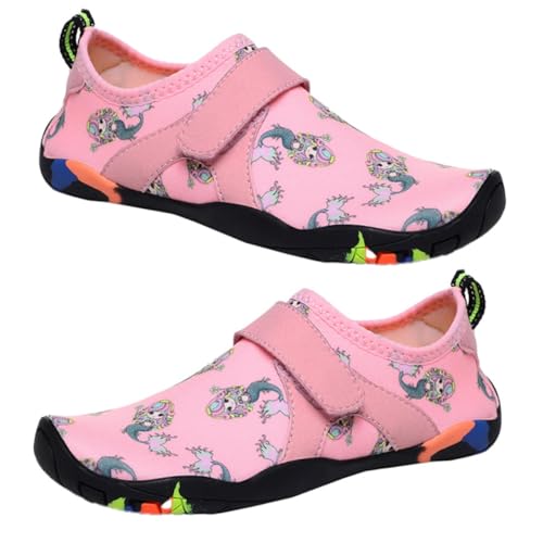 Garneck Badeschuhe Unisex Wasserschuhe Atmungsaktiv rutschfest Schwimmschuhe für Strand Pool Wasserpark Komfortabel Langlebig für Schwimmen Surfen Bootfahren von Garneck