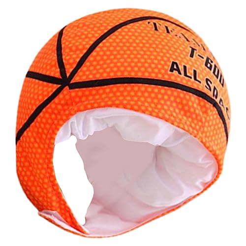 Garneck Basketball Förmiger Cosplay Hut für Partys Lustige Dekorative Kopfbedeckung für Karneval Halloween und Fotoshootings Leichtem Plüschmaterial Gefertigt von Garneck